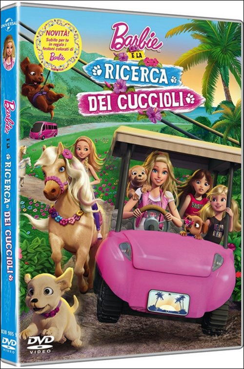 Cover for Cast · Barbie E La Ricerca Dei Cuccioli (DVD) (2021)