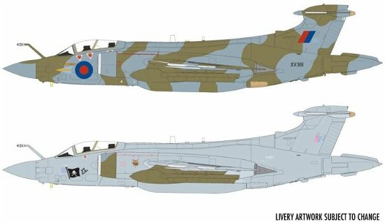 Cover for Airfix · Airfix - 1/72 Blackburn Buccaneer S.2 Raf (2/21) * (Toys)