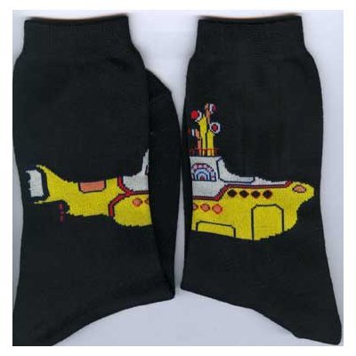 Cover for The Beatles · The Beatles Unisex Ankle Socks: Yellow Submarine (UK Size 7 - 11) (TØJ) [size M] [Black - Unisex edition]