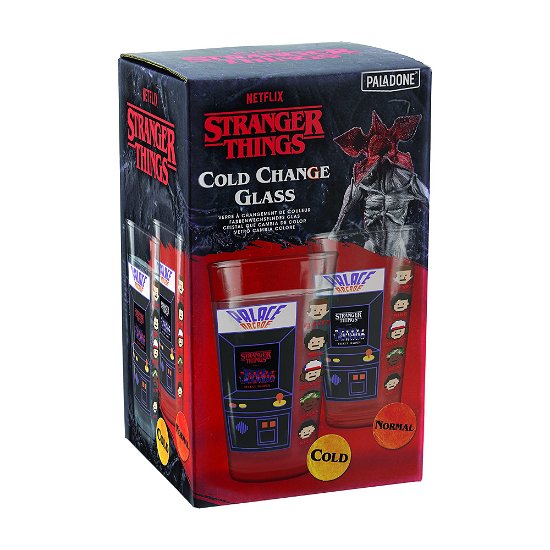 Stranger Things Arcade Colour Change Glass - Stranger Things - Merchandise - Paladone - 5055964793593 - 