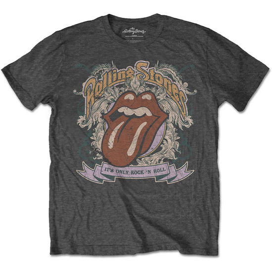 The Rolling Stones Unisex T-Shirt: It's Only Rock & Roll - The Rolling Stones - Merchandise - Bravado - 5055979924593 - 