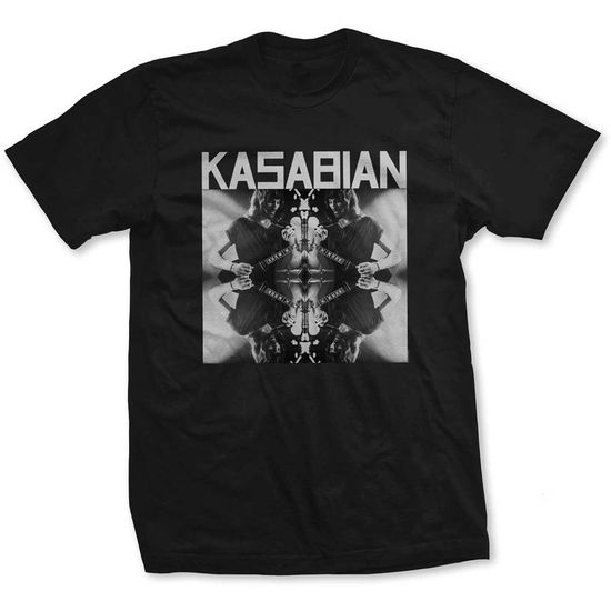 Cover for Kasabian · Kasabian Unisex T-Shirt: Solo Reflect (Black) (T-shirt) [size M] [Black - Unisex edition] (2024)