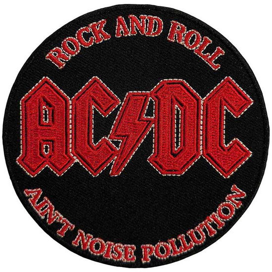 AC/DC Standard Patch: Noise Pollution - AC/DC - Produtos - - 5056561098593 - 6 de setembro de 2023