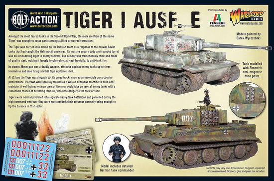 Cover for Warlord Games Ltd · Tiger I (MERCH)