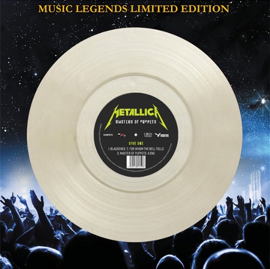 Cover for Metallica · Masters Of Puppets (Clear Vinyl) [Import] (VINIL) (2023)