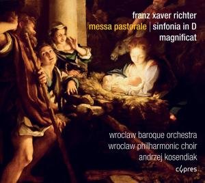 Richter / Messa Pastorale / Sinfonia - Wroclaw Baroque or / Kosendiak - Musikk - CYPRES - 5412217016593 - 23. juli 2013