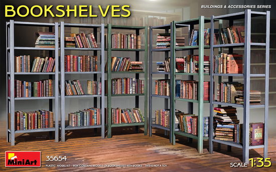 MiniArt - 1/35 Bookshelves (5/23) * - MiniArt - Gadżety -  - 5905090346593 - 