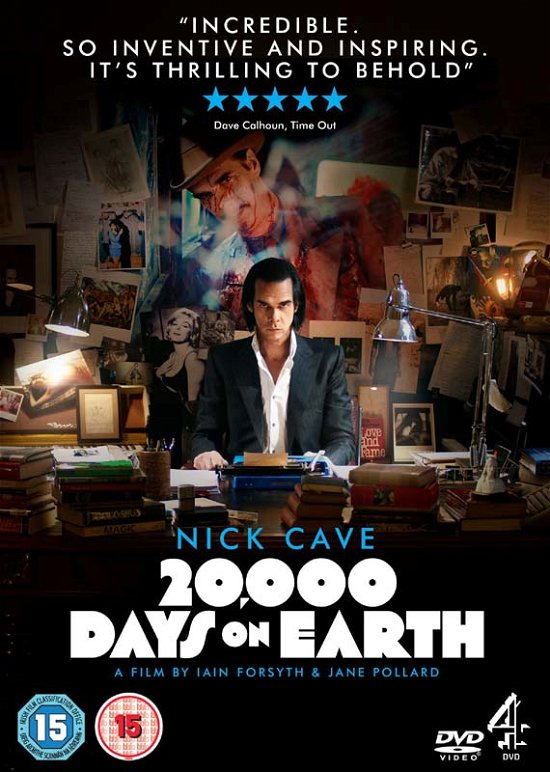 Cover for Nick Cave · 20  000 Days On Earth (DVD) (2014)