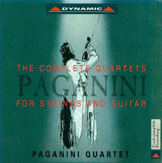 Cover for Paganini / Quartetto Paganini / Pignata / Braucher · Complete Quartets for Strings &amp; Guitar (CD) [Box set] (1996)