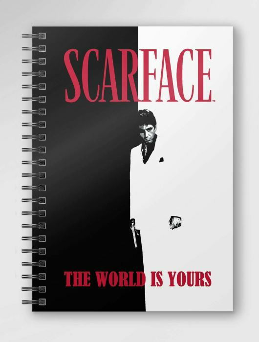 Scarface: The World Is Yours Spiral Notebook - Scarface - Marchandise -  - 8435450233593 - 