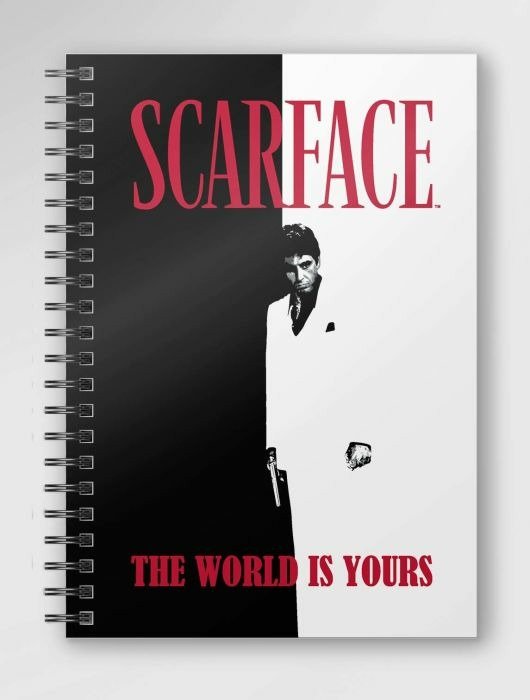 Cover for Scarface · Scarface: The World Is Yours Spiral Notebook (MERCH)