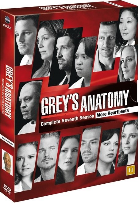 Cover for Greys Hvide Verden · Season  7 (DVD) (2016)