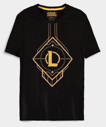 Cover for League Of Legends · Men'S Core Short Sleeved T-Shirt - Xl Short Sleeved T-Shirts M Black (N/A)