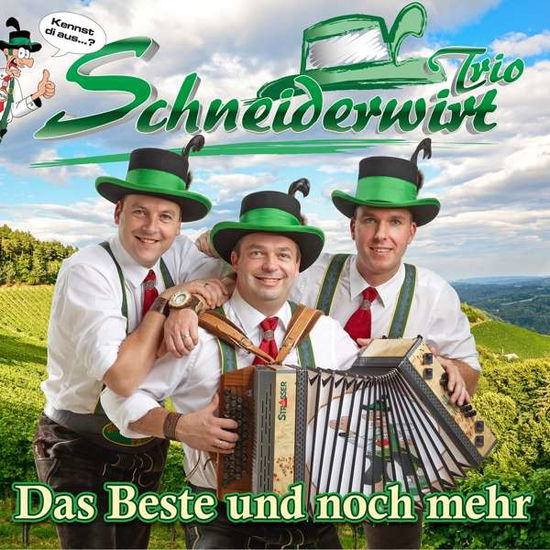 Cover for Schneiderwirt Trio · Das Beste Und Noch Mehr (CD) (2020)