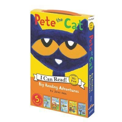 Cover for James Dean · Pete the Cat: Big Reading Adventures: 5 Far-Out Books in 1 Box! - My First I Can Read (Taschenbuch) (2018)