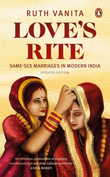 Cover for Ruth Vanita · Love's Rite: Same-Sex Marriages in Modern India (Paperback Book) (2021)