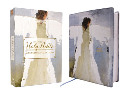 Anne Neilson · Amplified Holy Bible, Anne Neilson Angel Art Series, Leathersoft, Blue (Leather Book) (2024)