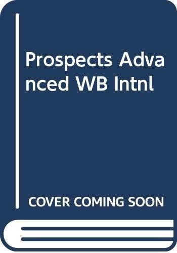 Prospects Advanced WB Intnl - James Taylor - Books - Macmillan Education - 9780333710593 - November 30, 2001
