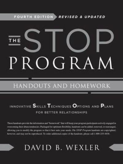 Cover for David B. Wexler · The STOP Program: Handouts and Homework (Pocketbok) (2020)