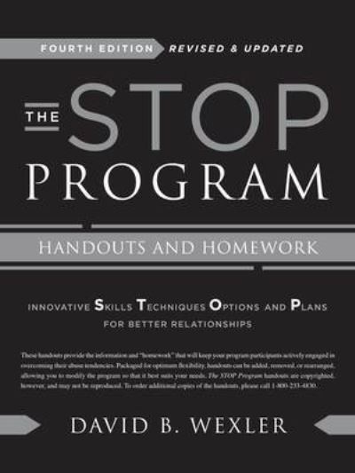 The STOP Program: Handouts and Homework - David B. Wexler - Books - WW Norton & Co - 9780393714593 - May 21, 2020