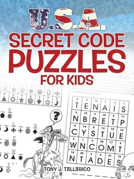 Cover for Tony Tallarico · U.S.A. Secret Code Puzzles for Kids (Pocketbok) (2014)