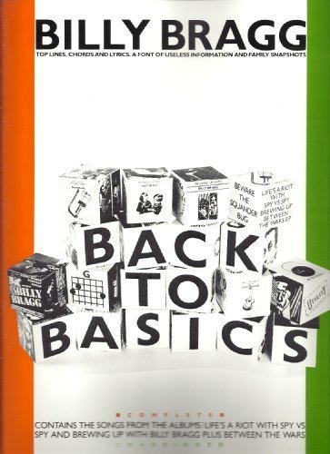 Cover for Billy Bragg · Back To Basics (Partitur) (2010)