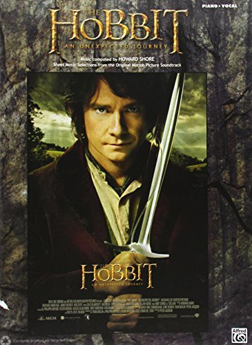 The Hobbit -- an Unexpected Journey: Piano / Vocal - Howard Shore - Livros - Alfred Music - 9780739091593 - 2013