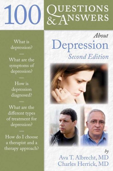 Cover for Ava T. Albrecht · 100 Questions  &amp;  Answers About Depression (Paperback Book) [2 Revised edition] (2010)