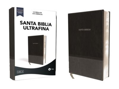 Cover for La Biblia de Las Américas Lbla · Lbla Santa Biblia Ultrafina, Leathersoft, Negro (Läderbok) (2019)