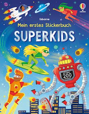 Cover for Mein erstes Stickerbuch: Superkids (Book) (2025)