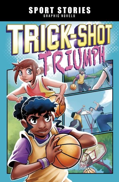 Cover for Jake Maddox · Trick-Shot Triumph - Sport Stories Graphic Novels (Paperback Book) (2022)