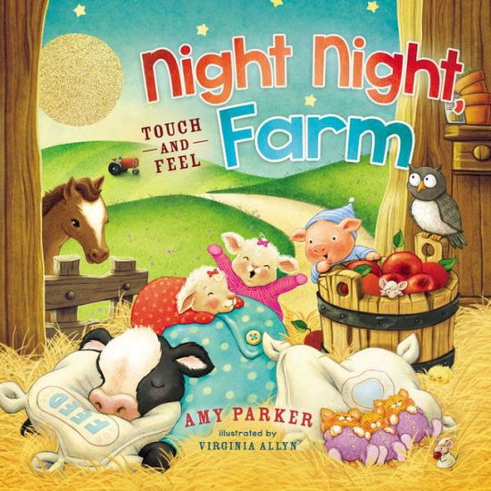 Cover for Amy Parker · Night Night, Farm Touch and Feel - Night Night (Board book) (2018)