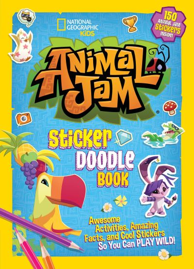 Cover for National Kids · Animal Jam Sticker Doodle Book (Paperback Book) (2018)