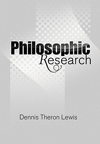 Cover for Dennis Theron Lewis · Philosophic Research (Hardcover Book) (2010)