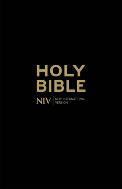 Cover for New International Version · NIV Holy Bible - Anglicised Black Gift and Award - New International Version (Pocketbok) (2011)