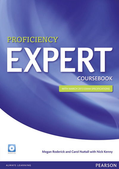 Cover for Megan Roderick · Expert Proficiency Coursebook and Audio CD Pack - Expert (Book) (2013)