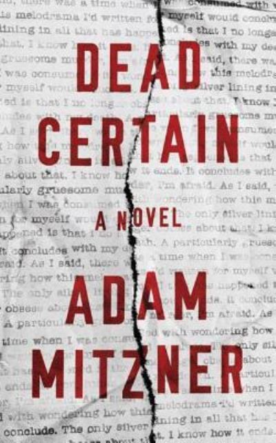 Cover for Adam Mitzner · Dead Certain - Broden Legal (Paperback Book) (2017)