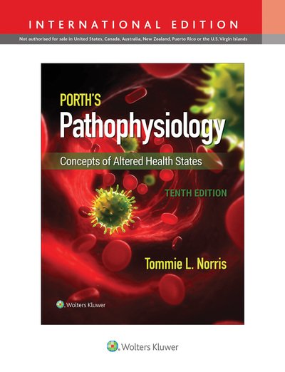 Cover for Tommie L. Norris · Porth's Pathophysiology: Concepts of Altered Health States (Hardcover Book) [Tenth, International edition] (2018)