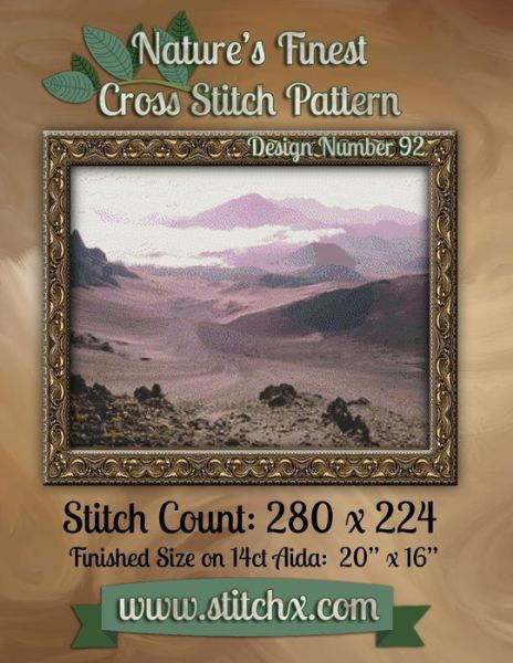 Nature's Finest Cross Stitch Pattern: Design Number 92 - Nature Cross Stitch - Livros - Createspace - 9781502588593 - 2 de outubro de 2014