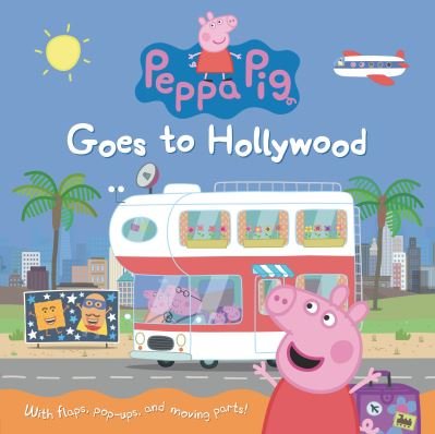Cover for Candlewick Press · Peppa Pig Goes to Hollywood (Hardcover Book) (2021)