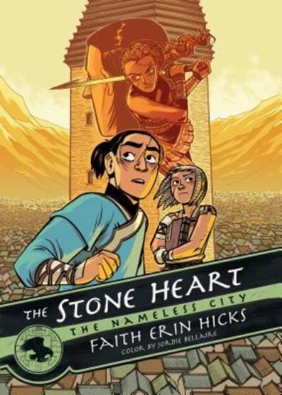 Cover for Faith Erin Hicks · The Nameless City The Stone Heart (Hardcover bog) (2017)