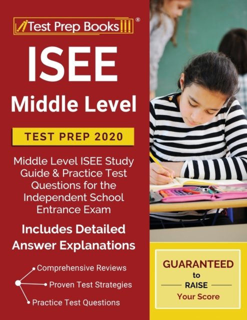 Cover for Test Prep Books · ISEE Middle Level Test Prep 2020 (Pocketbok) (2019)