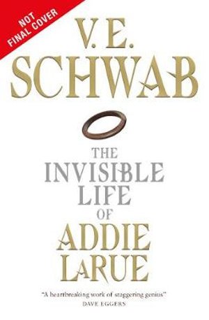 Cover for Schwab, V,E, · Invisible Life of Addie LaRue Export Edition (Taschenbuch) (2020)