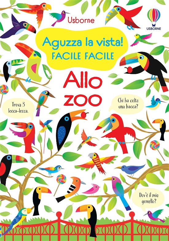 Cover for Kirsteen Robson · Allo Zoo. Aguzza La Vista! Facile Facile. Ediz. A Colori (LP)