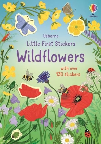 Little First Stickers Wildflowers - Little First Stickers - Caroline Young - Książki - Usborne Publishing Ltd - 9781803704593 - 8 czerwca 2023
