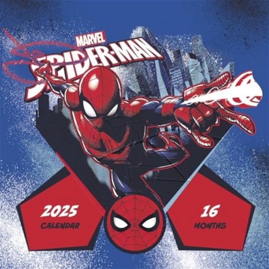 Spider-Man 2025 Square Calendar (Kalender) (2025)