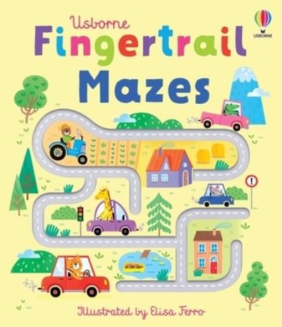 Fingertrail Mazes - Felicity Brooks - Books - Usborne Publishing, Limited - 9781805317593 - November 7, 2023