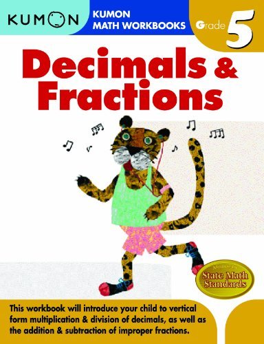Cover for Kumon · Grade 5 Decimals and Fractions (Paperback Bog) [Workbook edition] (2008)