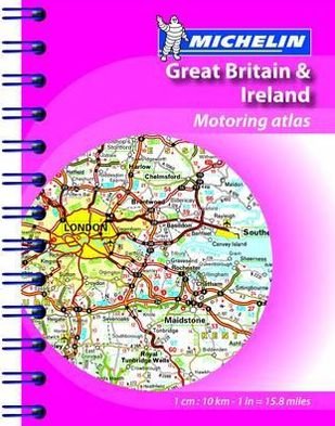 Cover for Michelin · Mini Atlas GB &amp; Ireland - Michelin Tourist and Motoring Atlases (Spiral Book) (2011)