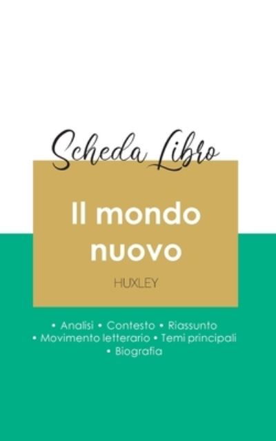 Cover for Aldous Huxley · Scheda libro Il mondo nuovo di Aldous Huxley (analisi letteraria di riferimento e riassunto completo) (Pocketbok) (2020)